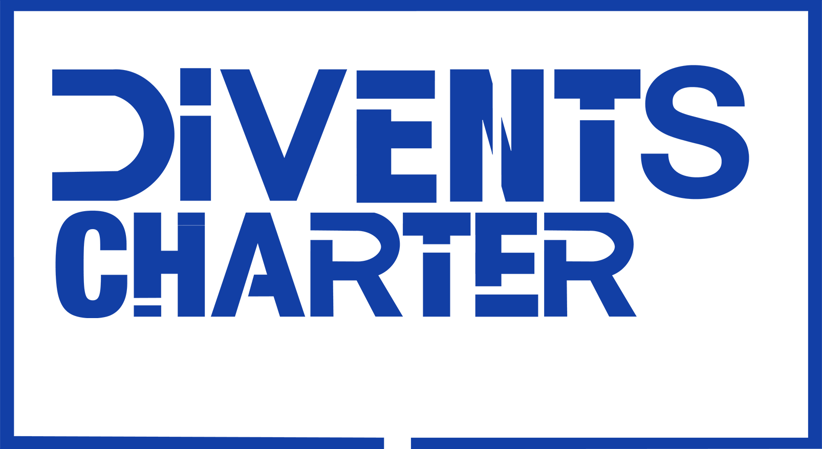 The DIVents Charter Logo Blue
