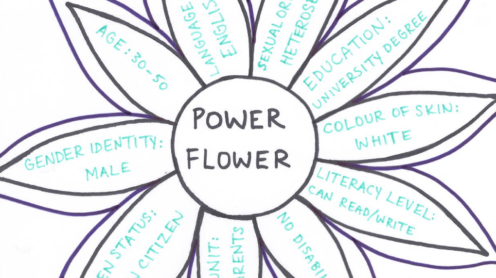 The Power Flower Illustration
